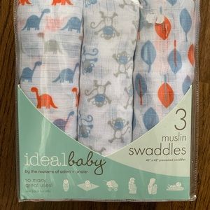 NIB Muslin Swaddles